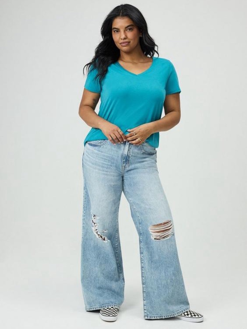 NWT Torrid Perfect Wide Leg Vintage Stretch 26S